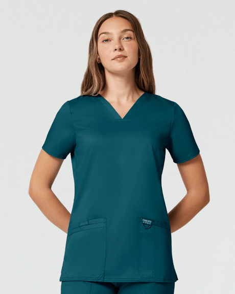 Cherokee Revolution Women's Stretch V-Neck Scrub Top