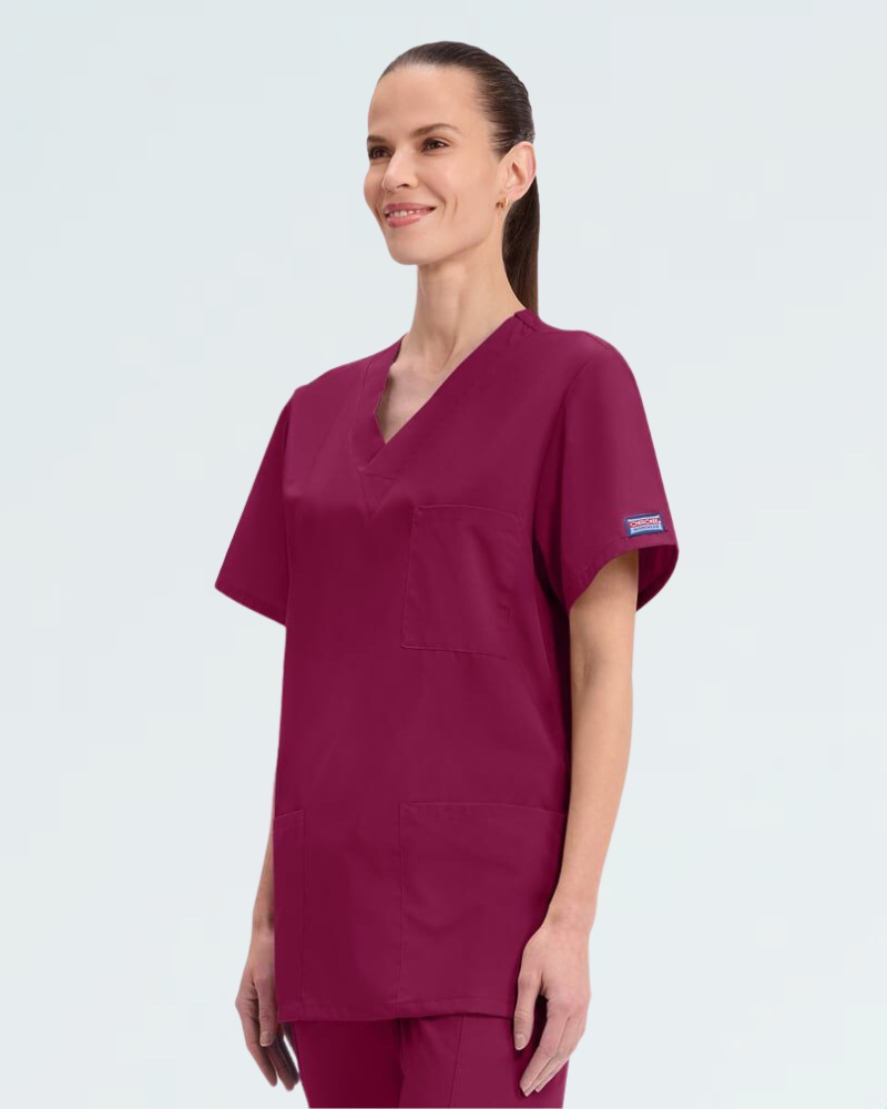 CHEROKEE ORIGINALS UNISEX V-NECK SCRUB TOP
