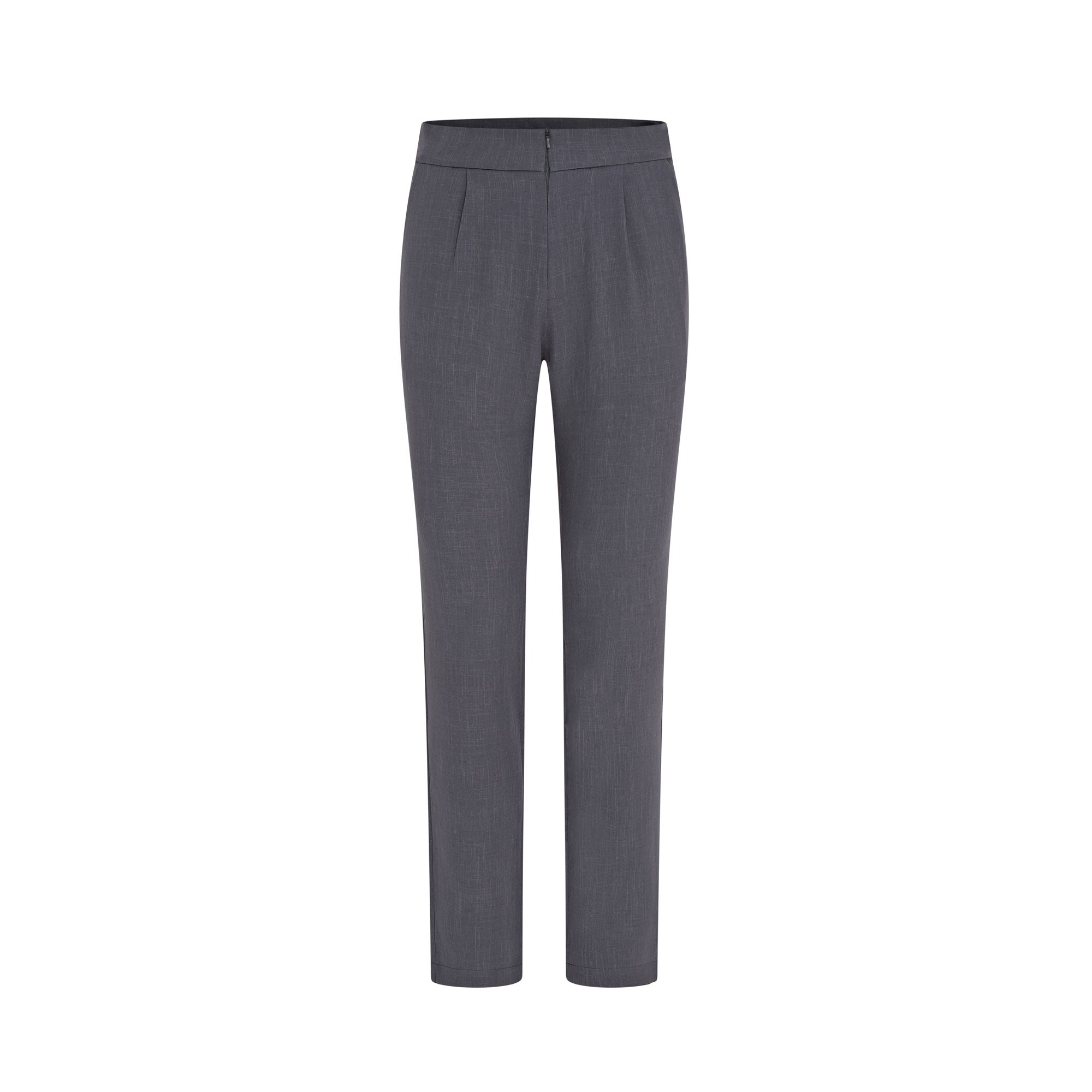 Ila Beauty Trouser With Elasticated Waist - Grey