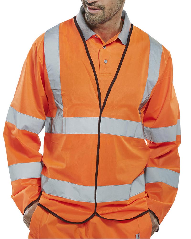 LONG SLEEVE FIRE RETARDANT HI VIS SAFETY VEST