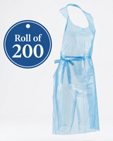 PE Disposable Aprons – Roll of 200