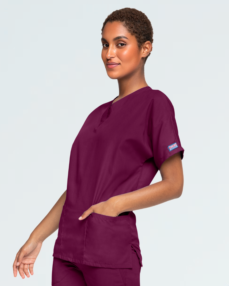CHEROKEE ORIGINALS WOMEN'S V-NECK SCRUB TOP
