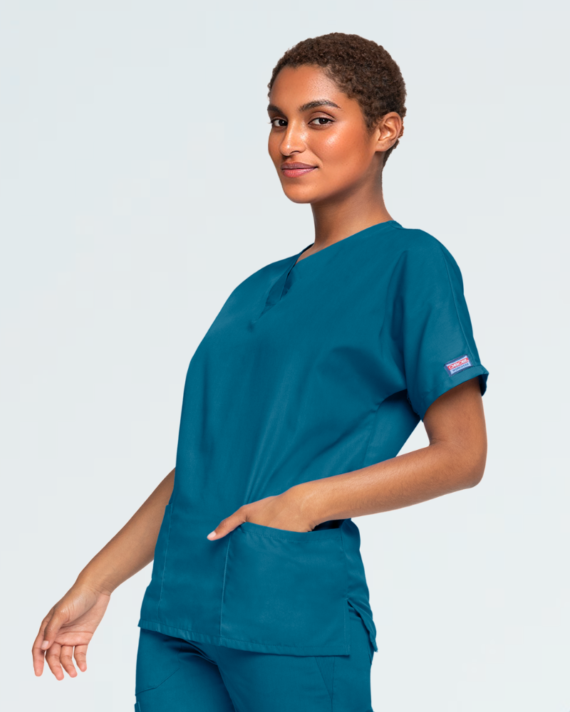 CHEROKEE ORIGINALS WOMEN'S V-NECK SCRUB TOP