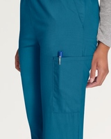 DICKIES EDS SIGNATURE WOMEN'S NATURAL RISE SCRUB CARGO TROUSER
