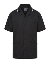 MEN'S NURSE TUNIC UNIFORM WITH CONCEALED STUD FASTEN