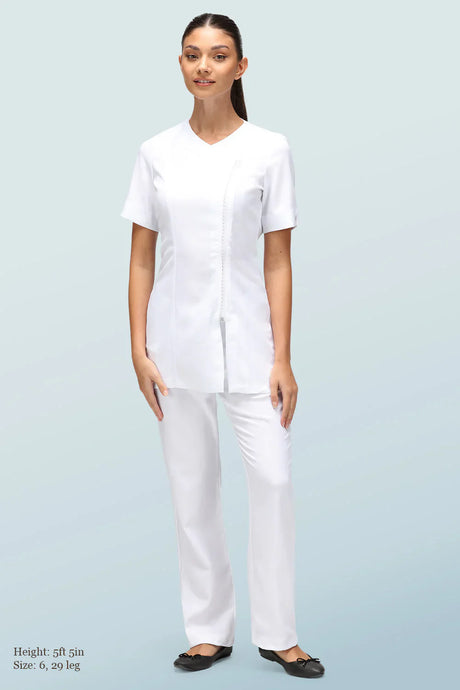 Lili Straight-Leg Beauty Trouser