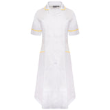 Ladies Dress with Round Collar