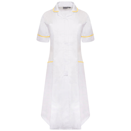 Ladies Dress with Round Collar