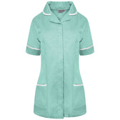 Ladies Tunic with Round Collar - Eau de Nil