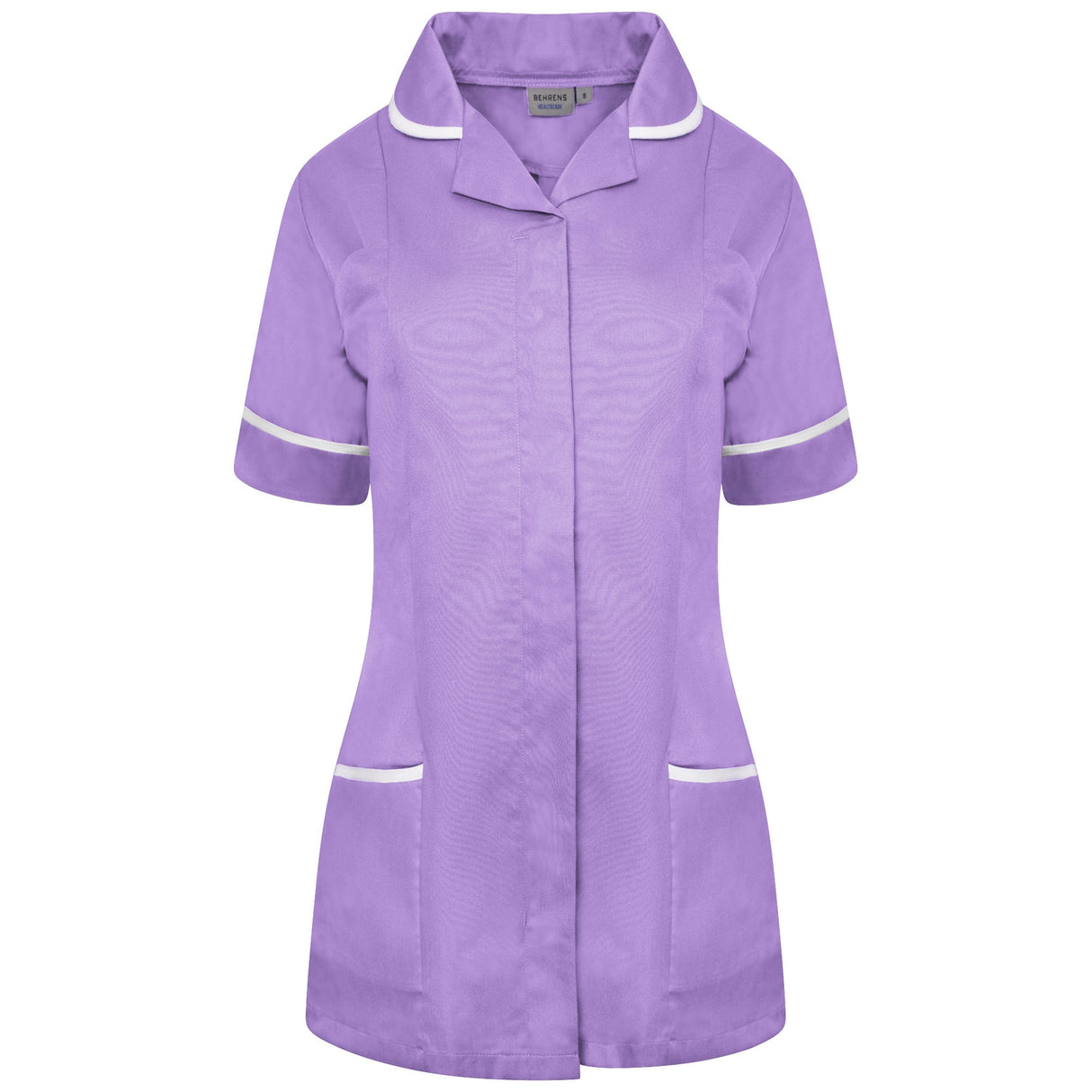 Ladies Tunic with Round Collar - Lilac