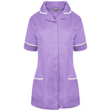 Ladies Tunic with Round Collar - Lilac