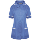 Ladies Tunic with Round Collar - Metro Blue