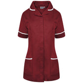 Ladies Tunic with Round Collar - Maroon