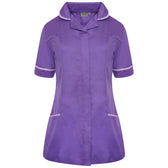 Ladies Tunic with Round Collar - Purple