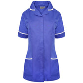 Ladies Tunic with Round Collar - Royal