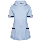 Ladies Tunic with Round Collar - Sky