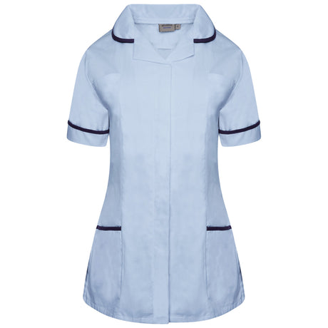 Ladies Tunic with Round Collar - Sky