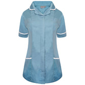 Ladies Tunic with Round Collar - Teal