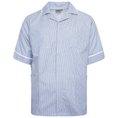 Male Tunic - Blue/White Stripe