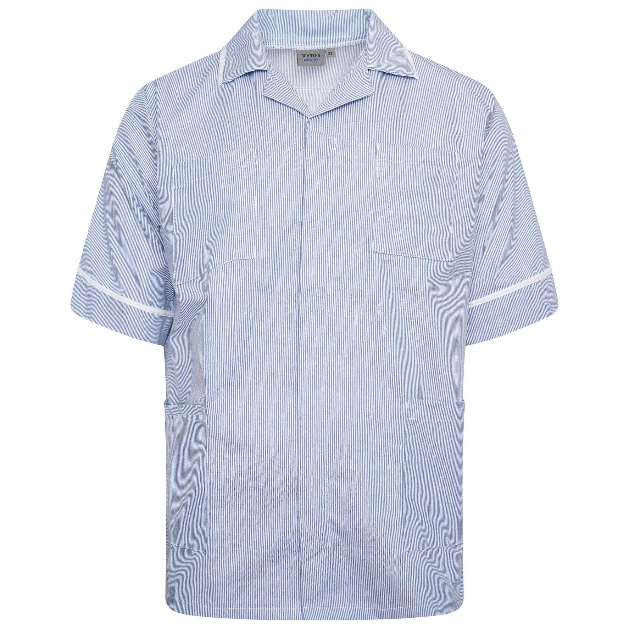 Male Tunic - Blue/White Stripe