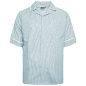 Male Tunic - Green/White Stripe