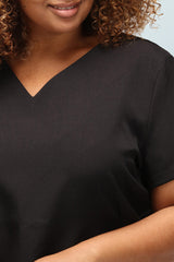 Nina V-Neck Beauty Tunic With Pockets