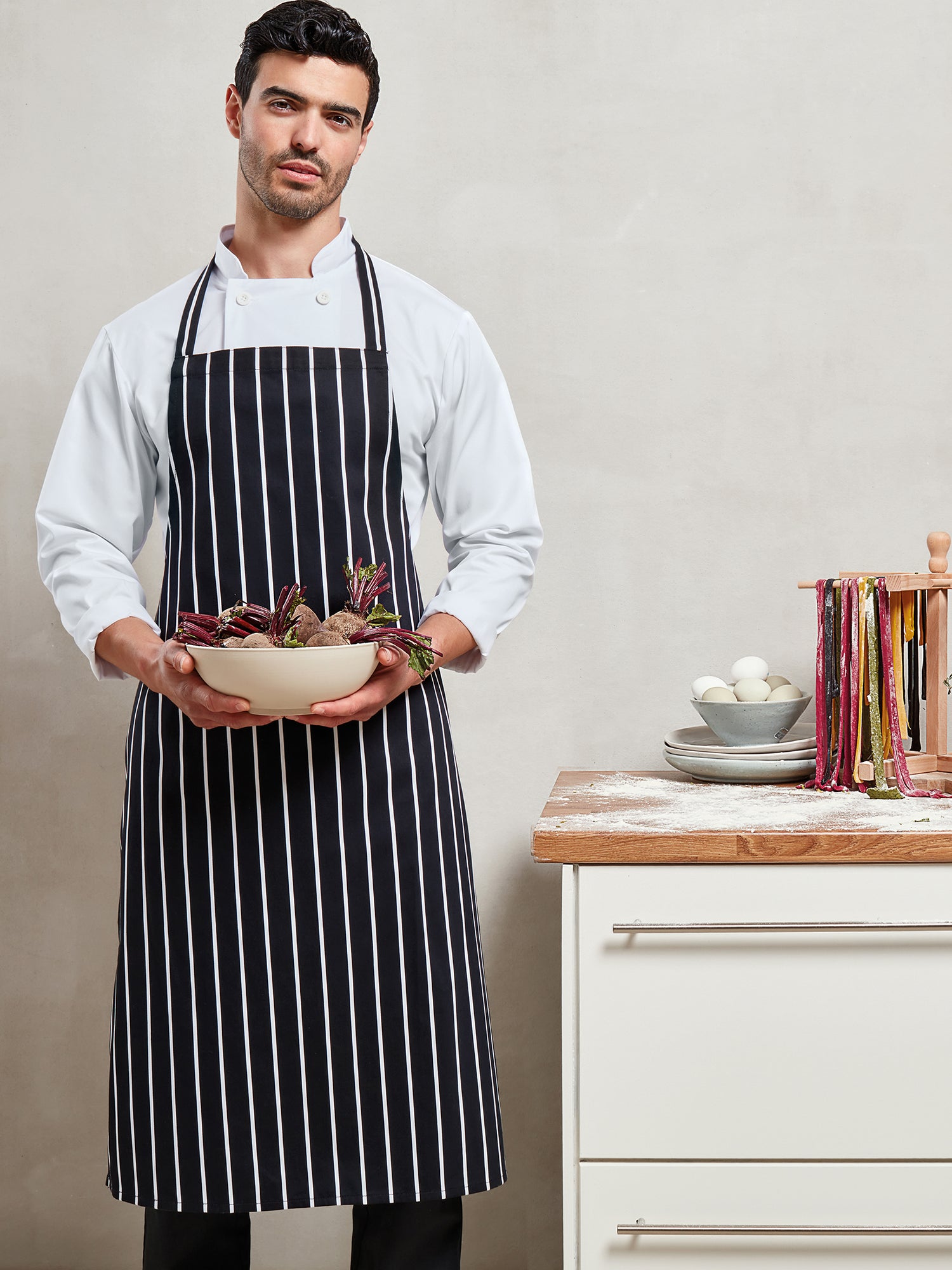 Striped Chef Apron