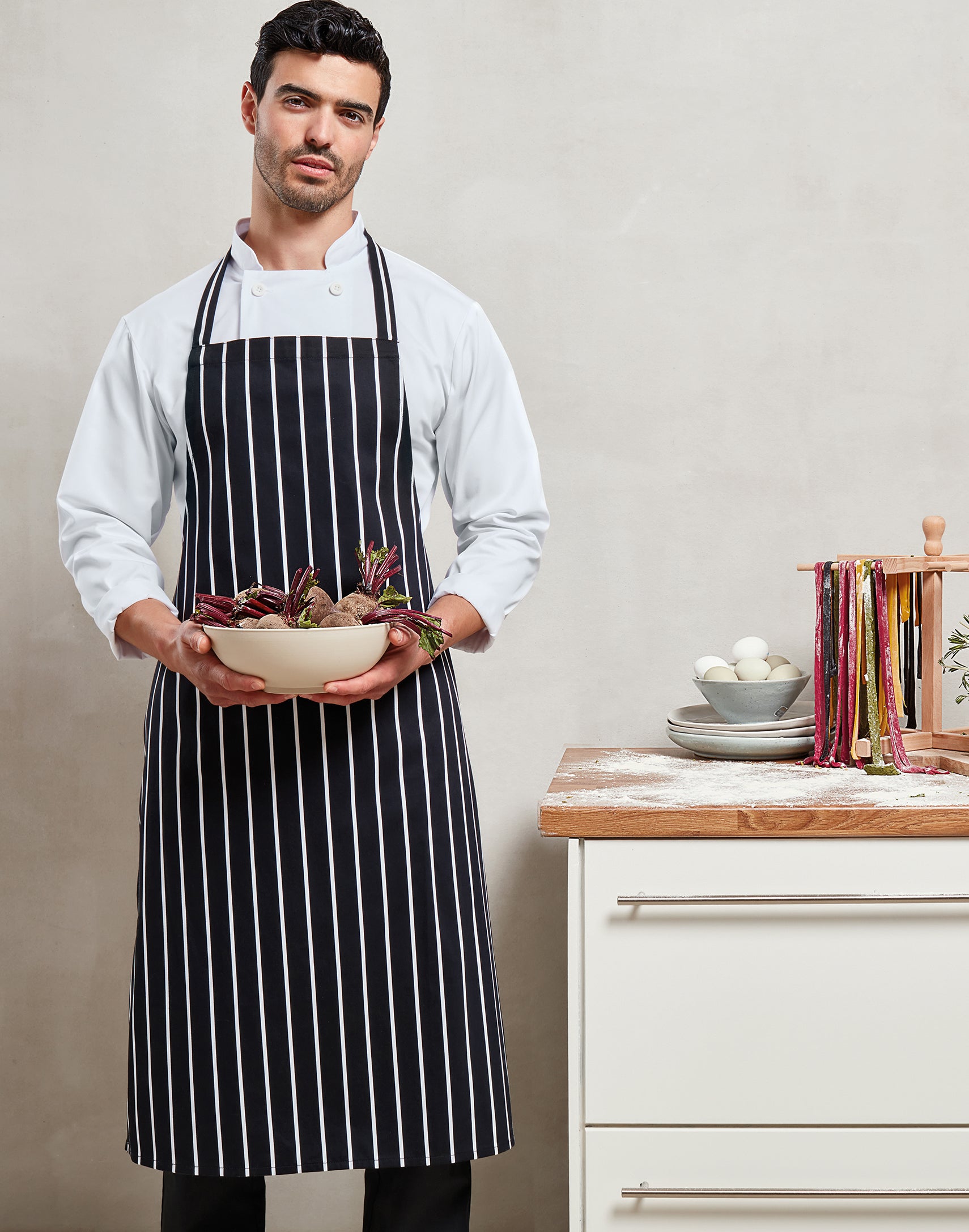 Striped Chef Apron