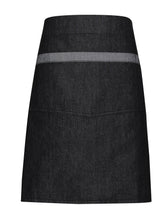 DENIM CONTRAST WAIST APRON