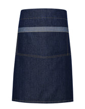DENIM CONTRAST WAIST APRON