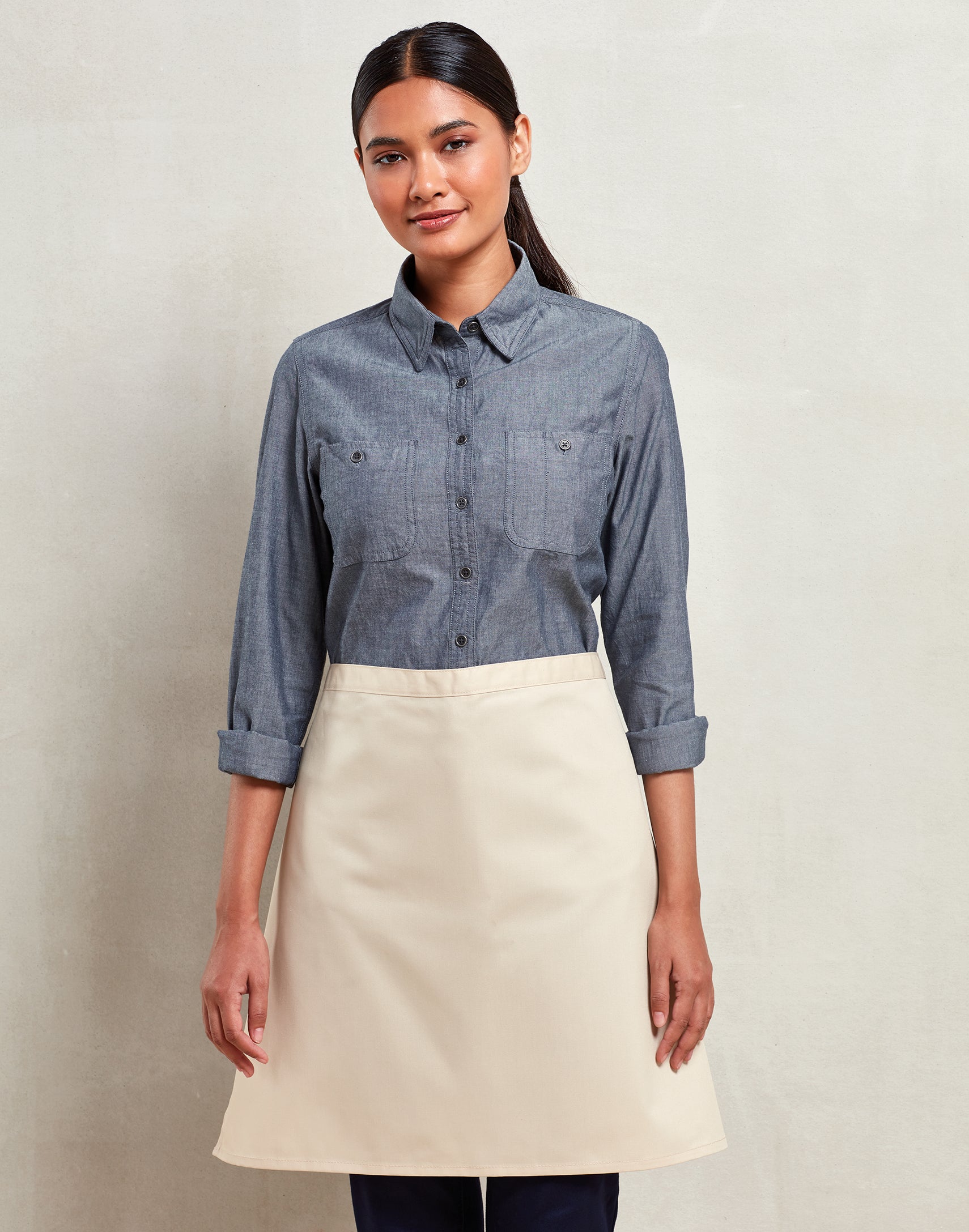 Colours Collection Half Length Apron