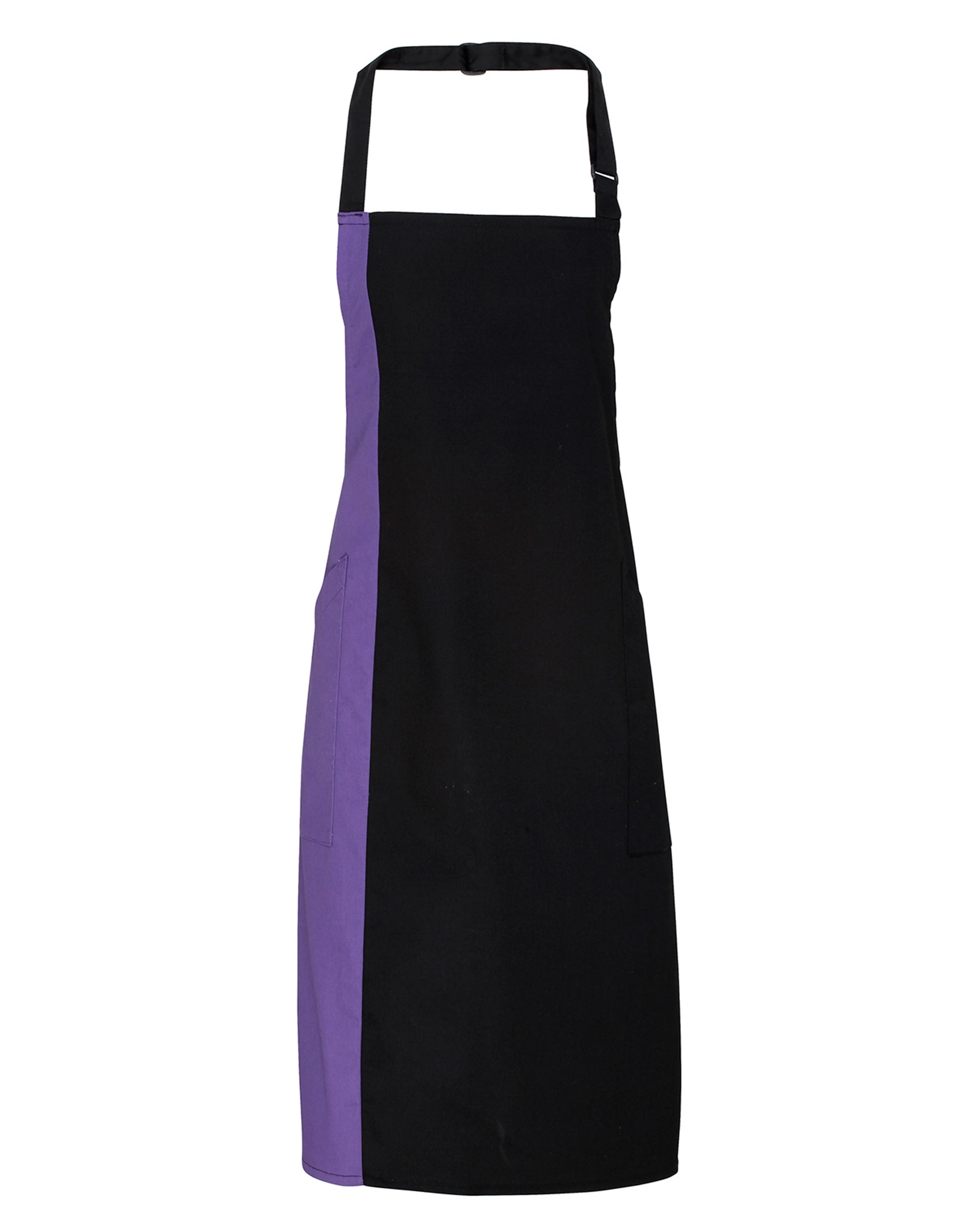 'Colours Collection’ Contrast Bib Apron