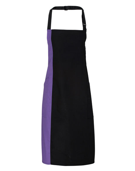 'Colours Collection’ Contrast Bib Apron