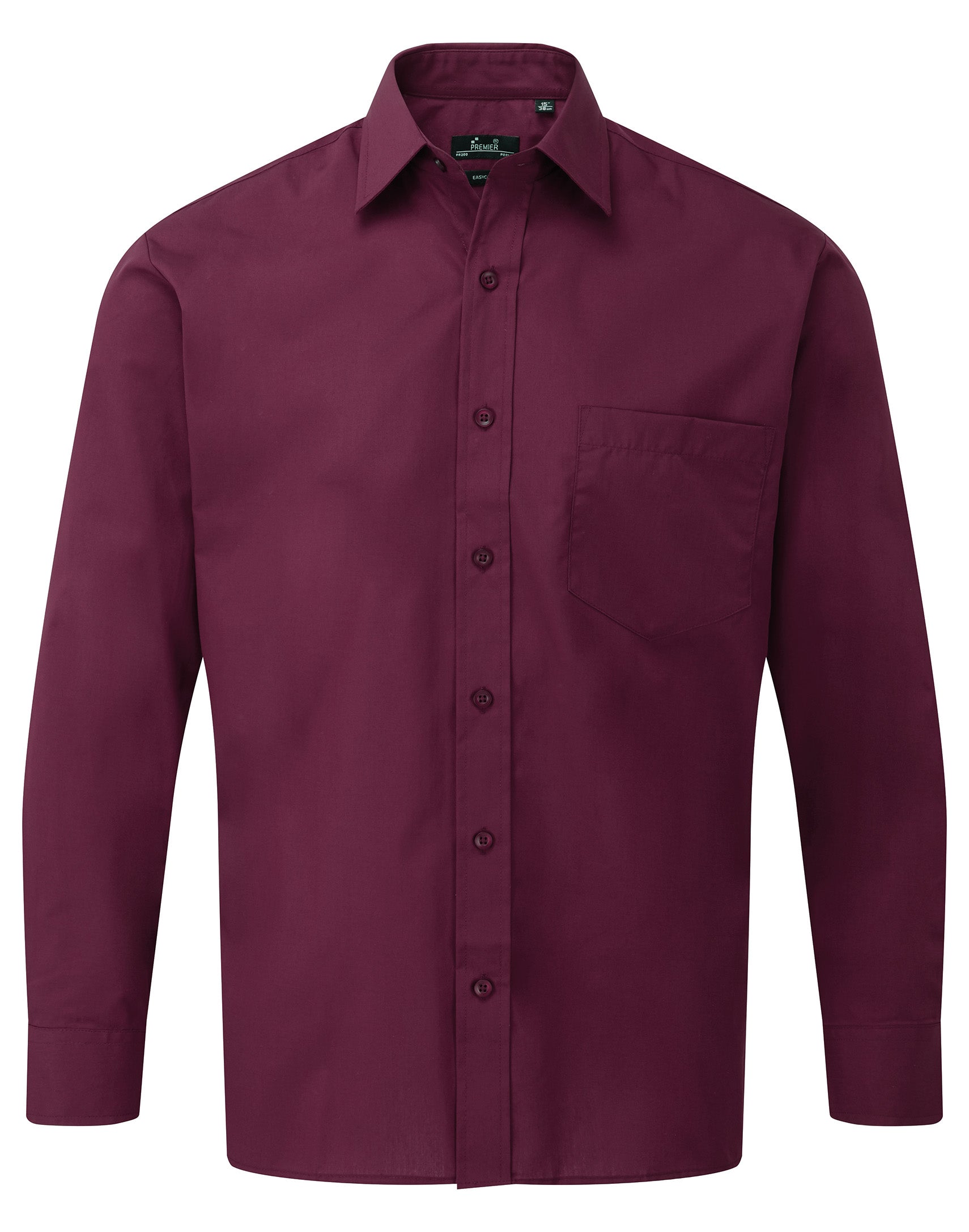 MEN'S POPLIN LONG SLEEVE SHIRT