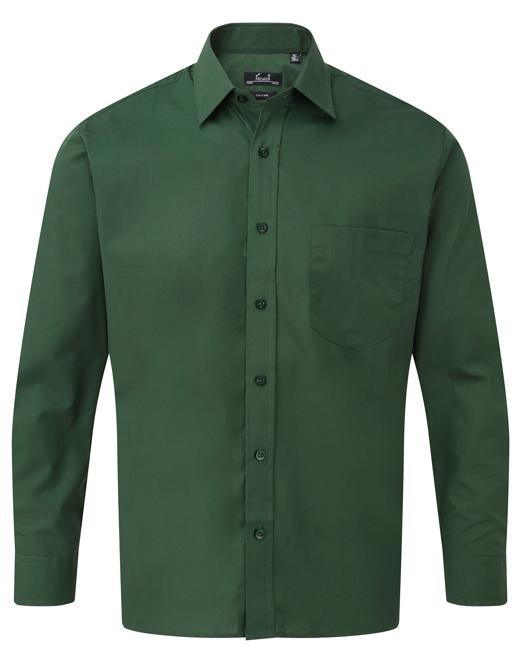 MEN'S POPLIN LONG SLEEVE SHIRT