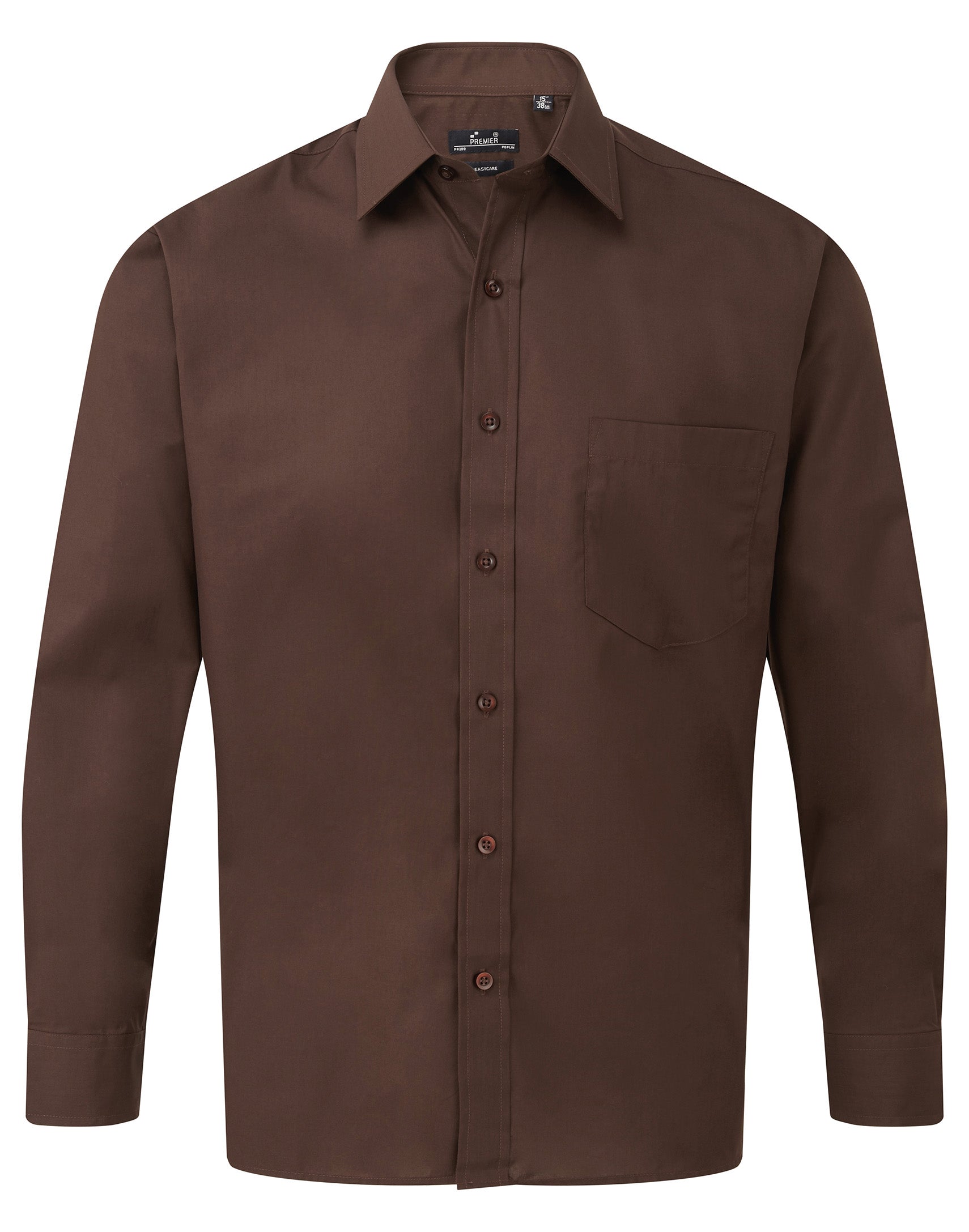 MEN'S POPLIN LONG SLEEVE SHIRT