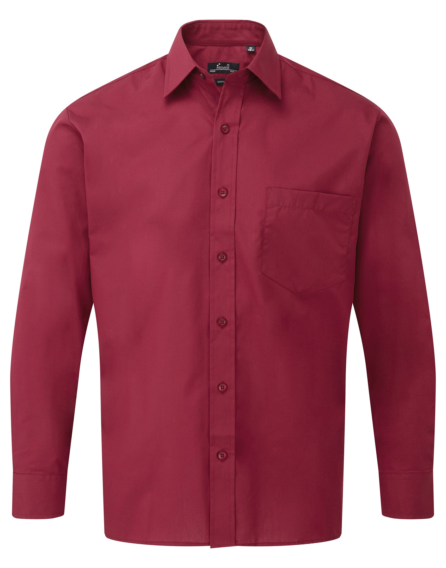 MEN'S POPLIN LONG SLEEVE SHIRT
