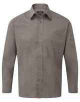 MEN'S POPLIN LONG SLEEVE SHIRT