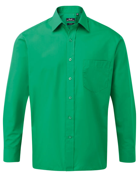 MEN'S POPLIN LONG SLEEVE SHIRT