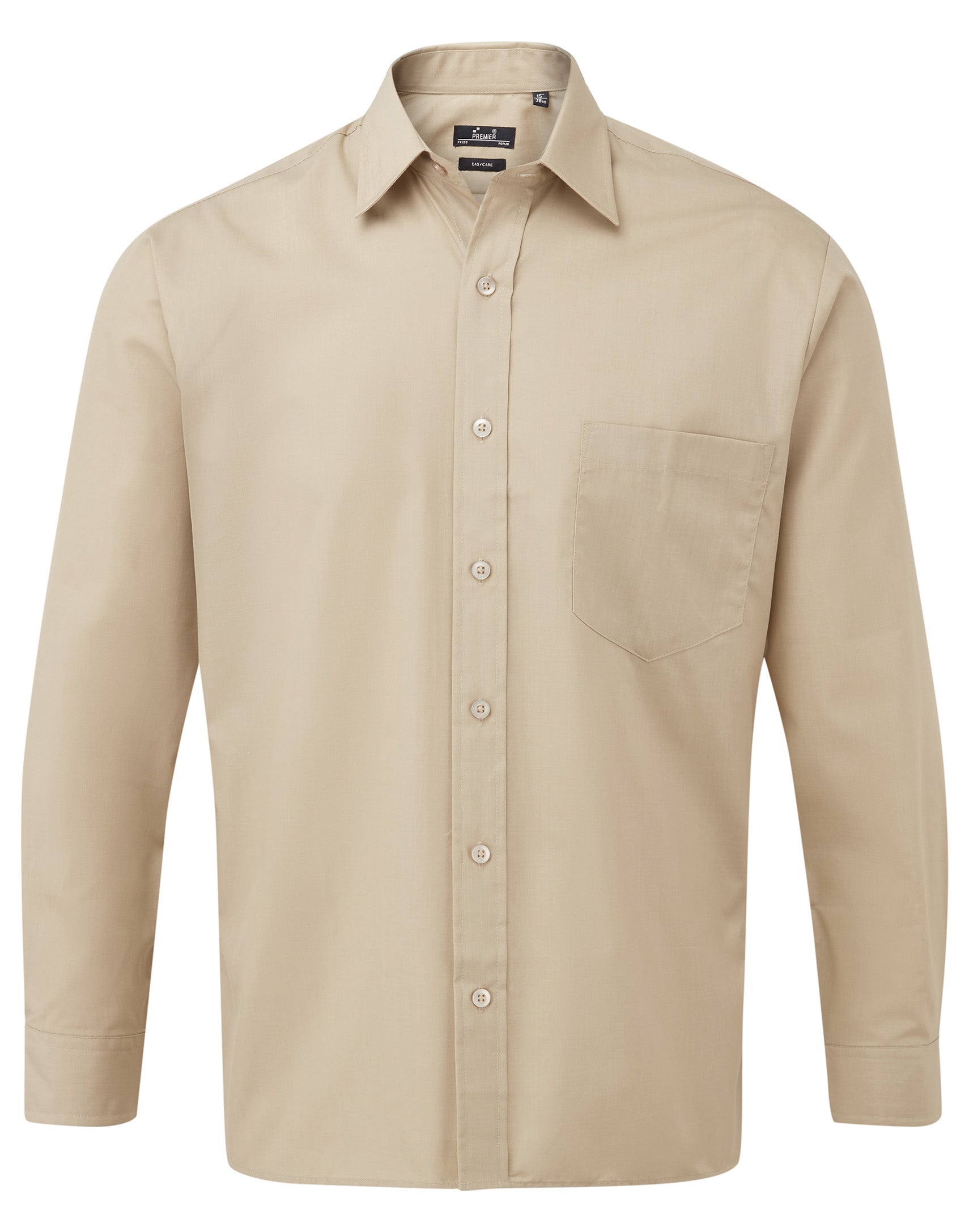 MEN'S POPLIN LONG SLEEVE SHIRT