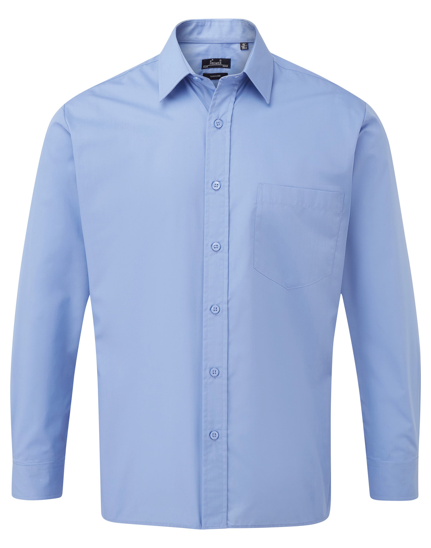 MEN'S POPLIN LONG SLEEVE SHIRT