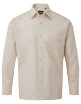 MEN'S POPLIN LONG SLEEVE SHIRT