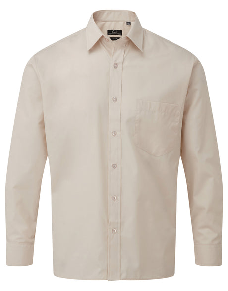 MEN'S POPLIN LONG SLEEVE SHIRT