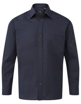 MEN'S POPLIN LONG SLEEVE SHIRT