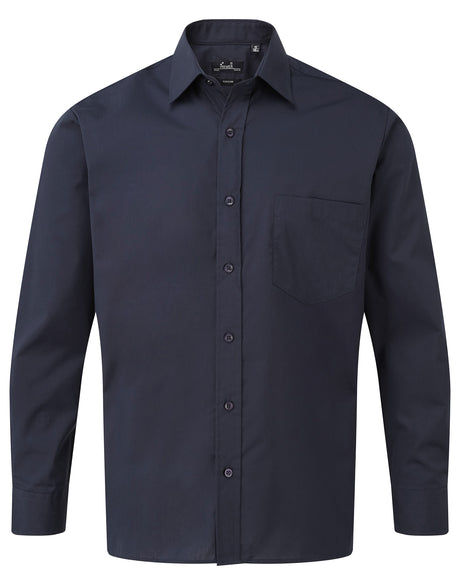 MEN'S POPLIN LONG SLEEVE SHIRT