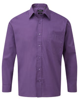 MEN'S POPLIN LONG SLEEVE SHIRT