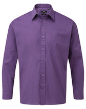 MEN'S POPLIN LONG SLEEVE SHIRT