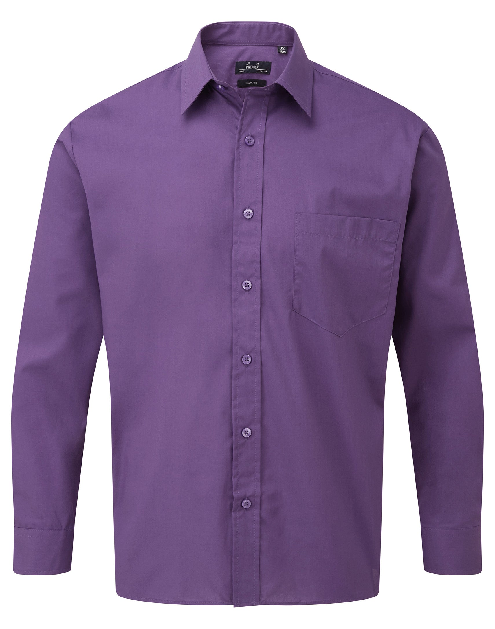 MEN'S POPLIN LONG SLEEVE SHIRT