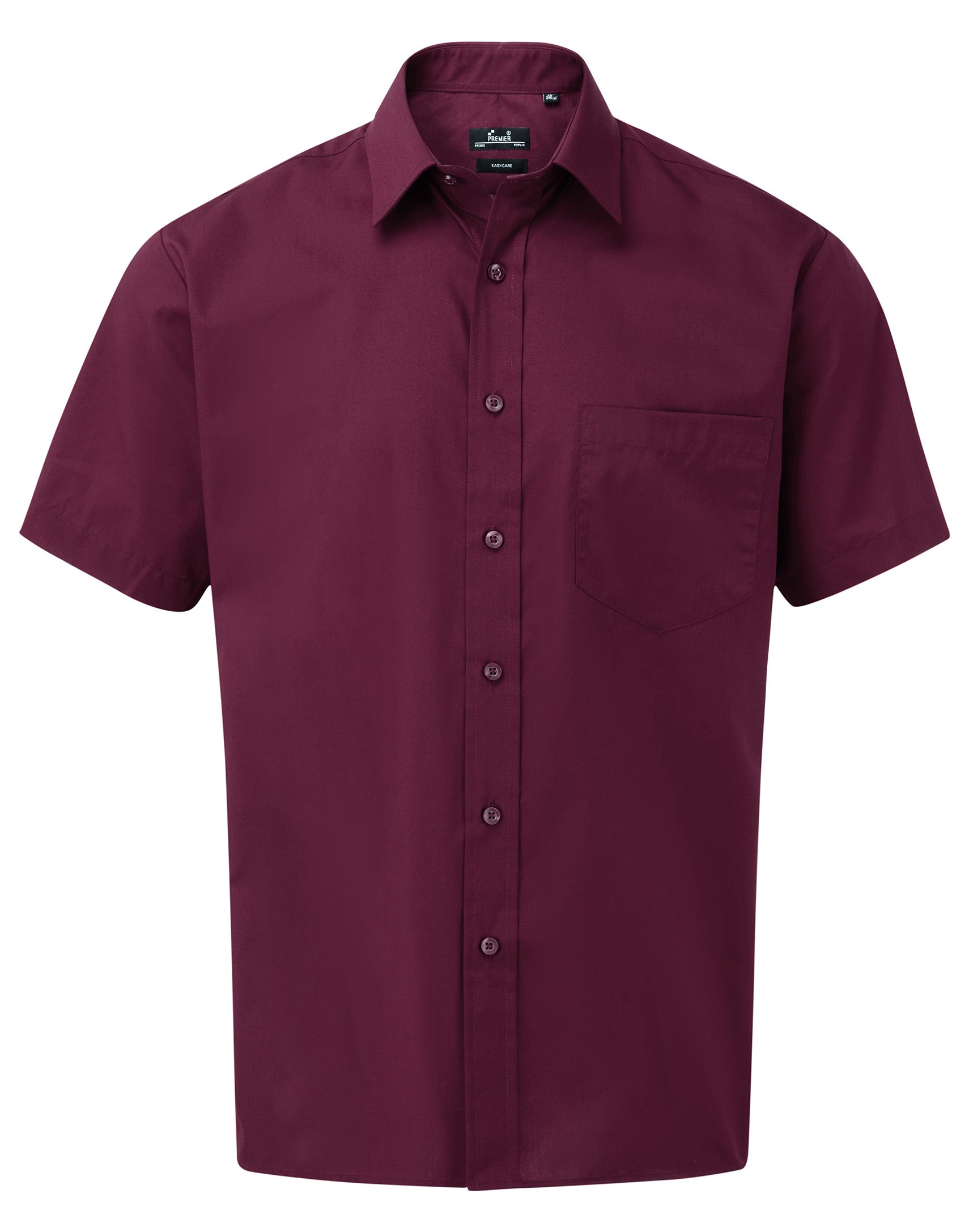 Men’s Poplin Short Sleeve Shirt