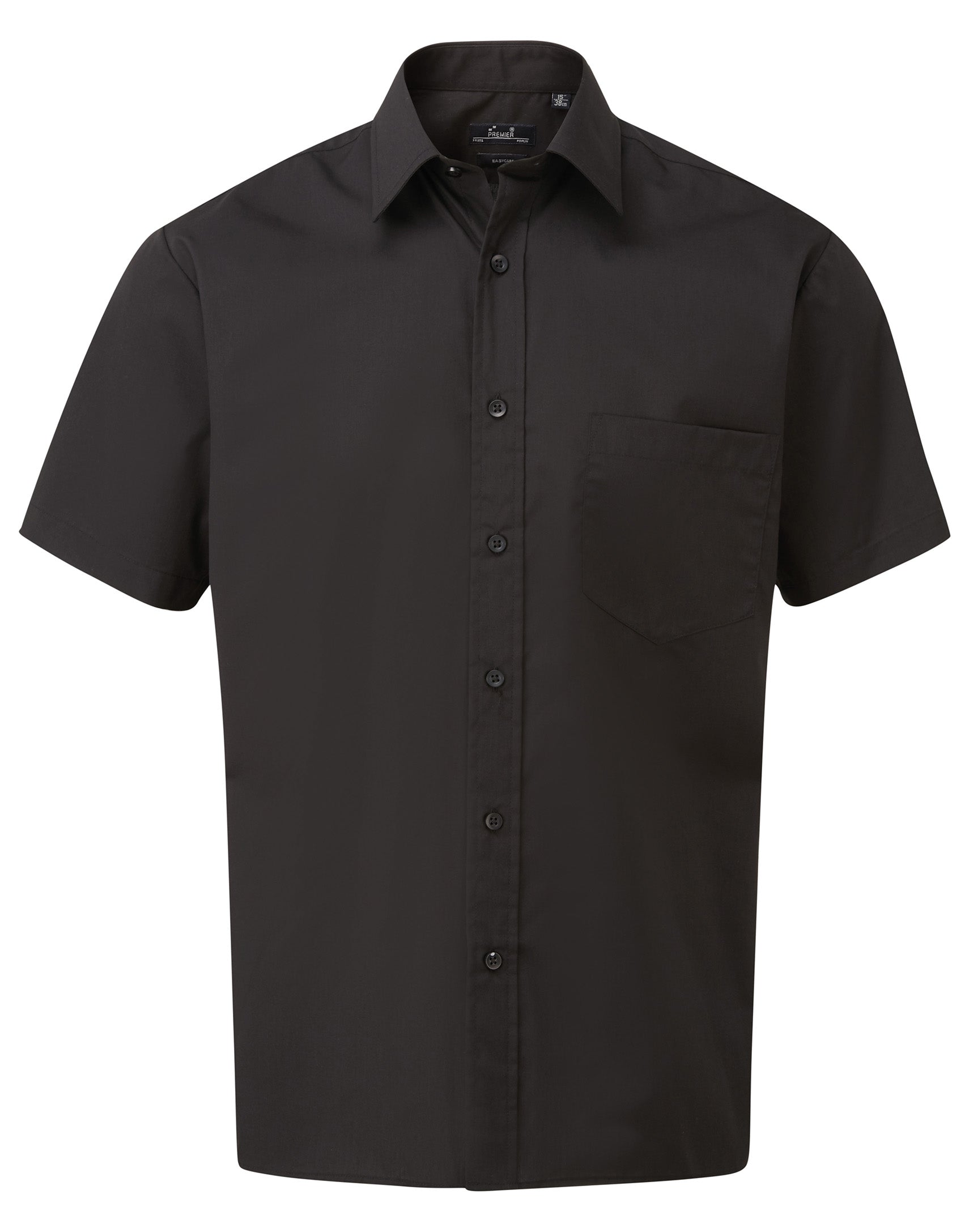 Men’s Poplin Short Sleeve Shirt